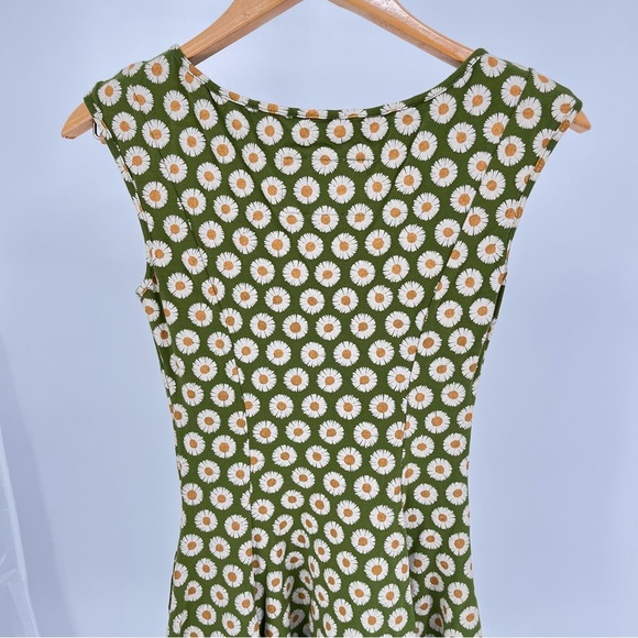 Effie’s Heart Womens The Daydream Dress Size S Chamomile Knee Length Rockabilly - Picture 8 of 13